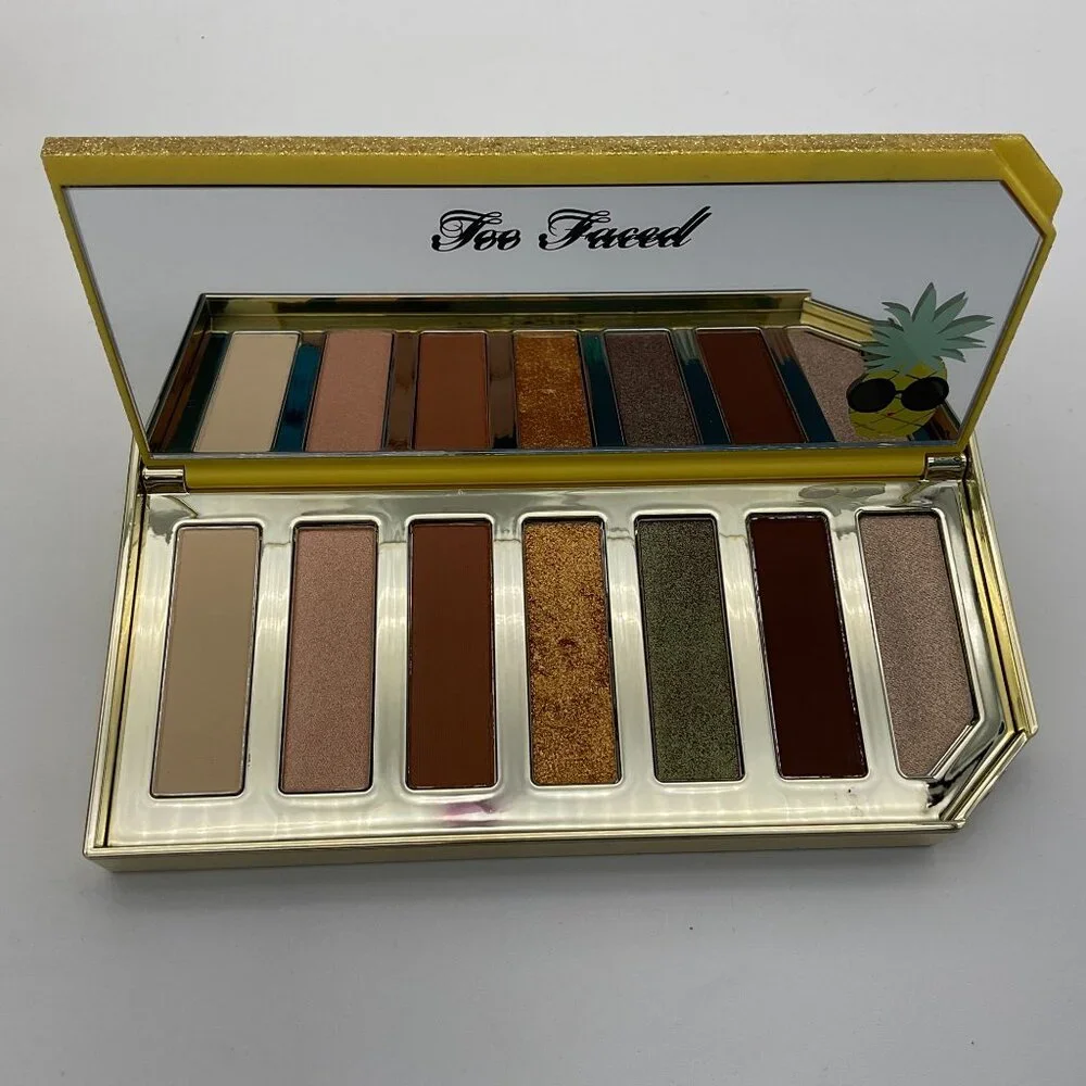 Too Faced Tutti Fruitti Sparkling Pineapple Eyeshadow Six Shades Palette NIB